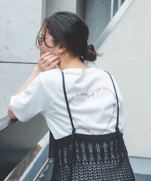 N.（N. Natural Beauty Basic）（エヌエヌナチュラルビューティーベーシック）の「カギアミ風ニットビスチェ（キャミソール・レディース・ブラック/オフホワイト/ダークブラウン・MEDIUM）」の9枚目の写真