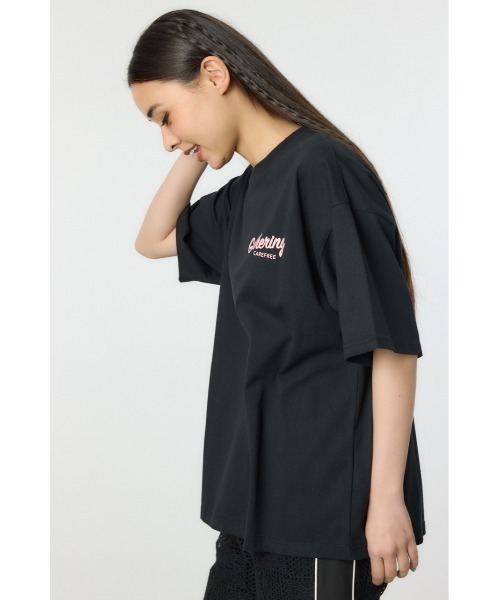 RODEO CROWNS WIDE BOWL（ロデオクラウンズワイドボウル）の「ANIMAL MOTIF Tシャツ（Tシャツ/カットソー・レディース・ブラック/ダークグリーン/ホワイト/イエロー・MEDIUM/LARGE）」の19枚目の写真