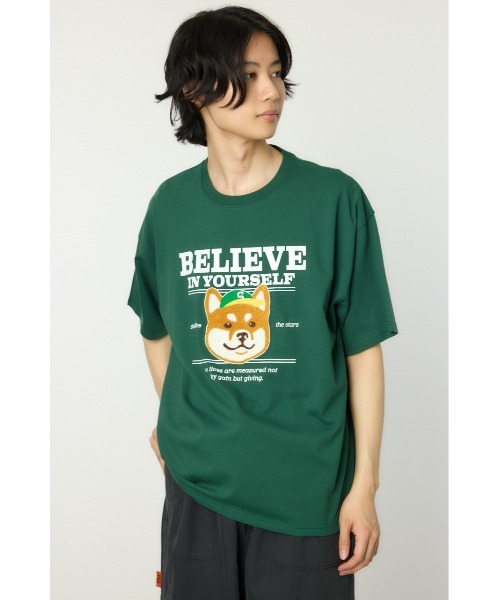RODEO CROWNS WIDE BOWL（ロデオクラウンズワイドボウル）の「ANIMAL MOTIF Tシャツ（Tシャツ/カットソー・レディース・ブラック/ダークグリーン/ホワイト/イエロー・MEDIUM/LARGE）」の12枚目の写真