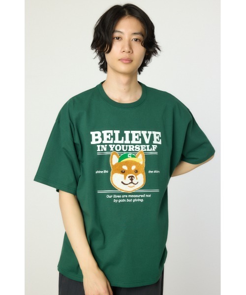 RODEO CROWNS WIDE BOWL（ロデオクラウンズワイドボウル）の「ANIMAL MOTIF Tシャツ（Tシャツ/カットソー・レディース・ブラック/ダークグリーン/ホワイト/イエロー・MEDIUM/LARGE）」の13枚目の写真