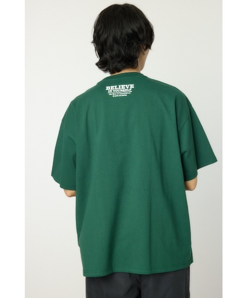 RODEO CROWNS WIDE BOWL（ロデオクラウンズワイドボウル）の「ANIMAL MOTIF Tシャツ（Tシャツ/カットソー・レディース・ブラック/ダークグリーン/ホワイト/イエロー・MEDIUM/LARGE）」の15枚目の写真