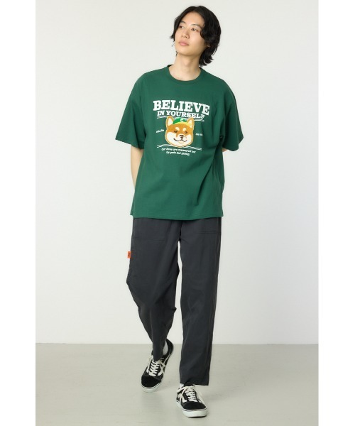 RODEO CROWNS WIDE BOWL（ロデオクラウンズワイドボウル）の「ANIMAL MOTIF Tシャツ（Tシャツ/カットソー・レディース・ブラック/ダークグリーン/ホワイト/イエロー・MEDIUM/LARGE）」の16枚目の写真