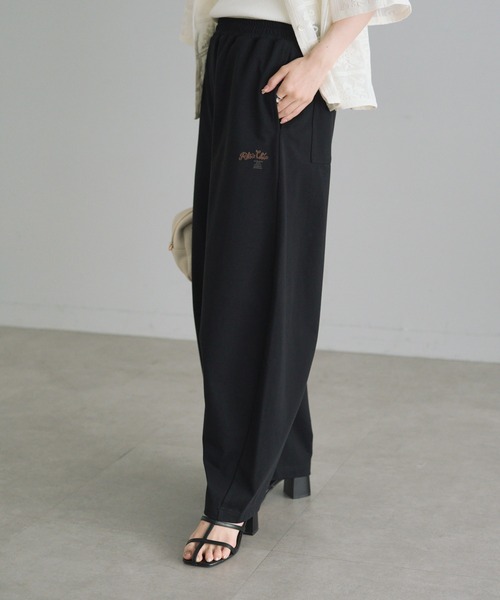 PUAL CE CIN（ピュアルセシン）の「接触冷感+抗菌カーブシルエットカットソーパンツ（その他パンツ・レディース・オートミール/ブラウン/ブラック・FREE）」の10枚目の写真