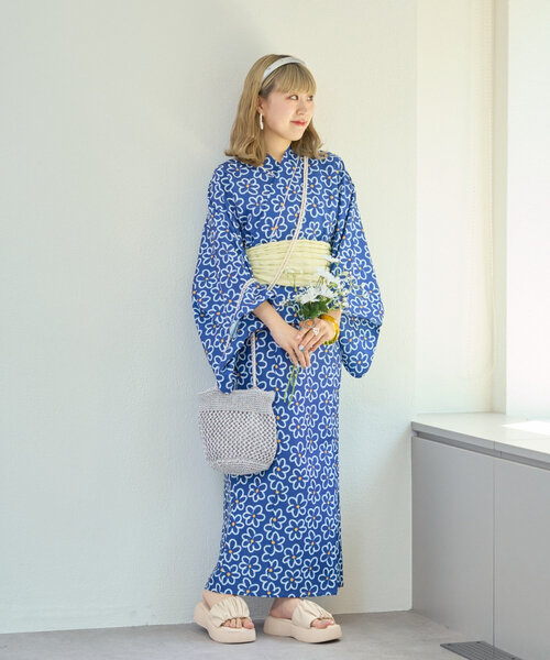WEB限定】【HELLO.SANFRANCISCO】マルチウェイ浴衣SET（浴衣