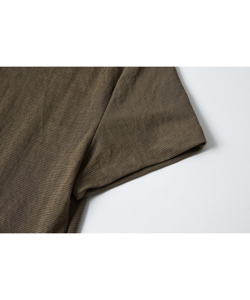 tageechita(タジチタ)の「【tageechita】アシンメトリーギャザー ボートネックTシャツ(Tシャツ/カットソー・レディース・ダークグレー/アッシュブラウン・S/M/L)」の15枚目の写真