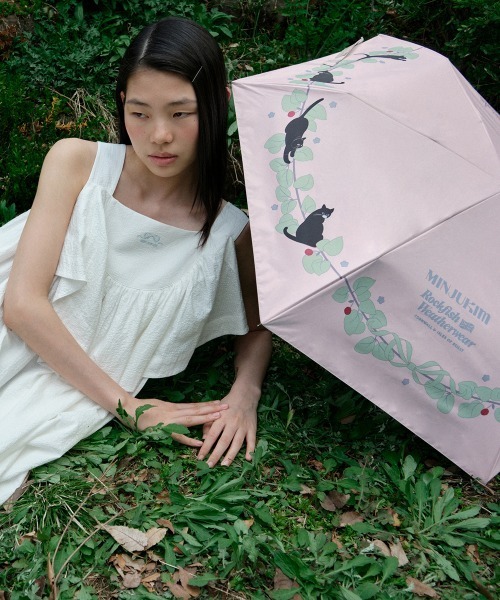 ★Rockfish Weatherwear★SHADE UMBRELLA SHORT 日傘 折りたたみ セール】[X MINJUKIM] SHADE UMBRELLA SHORT（折りたたみ傘