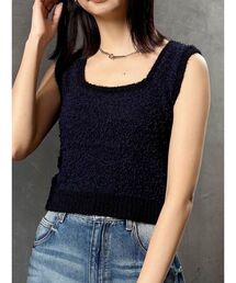 MURUA | 2WAYMIXヤーンニット(ニット/セーター)