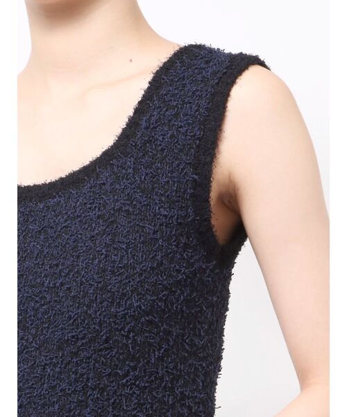 MURUA（ムルーア）の「2WAYMIXヤーンニット（ニット/セーター・レディース・アイボリー/ブラック/ブラウン・FREE）」の17枚目の写真