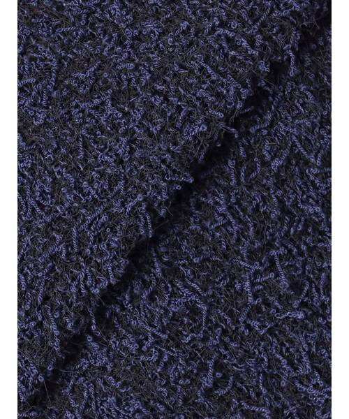 MURUA（ムルーア）の「2WAYMIXヤーンニット（ニット/セーター・レディース・アイボリー/ブラック/ブラウン・FREE）」の19枚目の写真