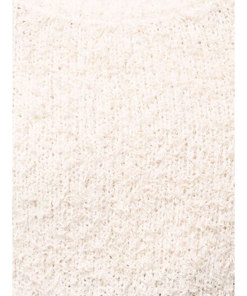 MURUA（ムルーア）の「2WAYMIXヤーンニット（ニット/セーター・レディース・アイボリー/ブラック/ブラウン・FREE）」の22枚目の写真