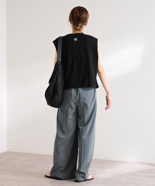 FRAMeWORK（フレームワーク）の「≪撥水機能付き≫PROTAGONISTA/プロタゴニスタ 別注BAG（ショルダーバッグ・レディース・ブラック/ベージュ・FREE）」の18枚目の写真