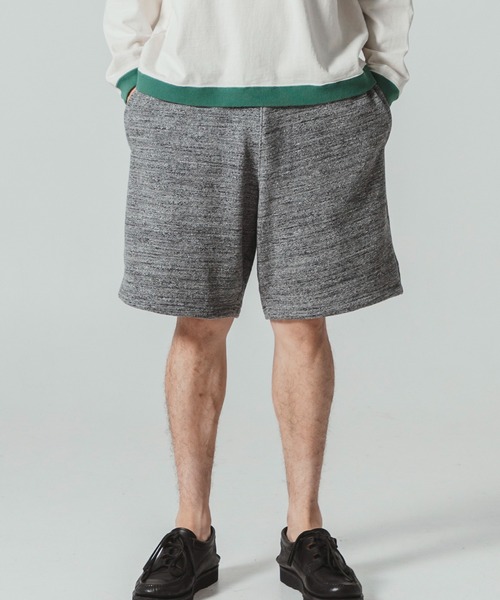 Jackman（ジャックマン）の「GG Sweat Shorts（スウェットパンツ・メンズ・ネイビー/チャコール・SMALL/MEDIUM）」の2枚目の写真