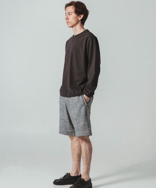 Jackman（ジャックマン）の「GG Sweat Shorts（スウェットパンツ・メンズ・ネイビー/チャコール・SMALL/MEDIUM/LARGE）」の15枚目の写真