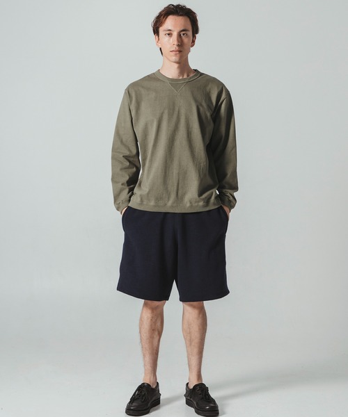 Jackman（ジャックマン）の「GG Sweat Shorts（スウェットパンツ・メンズ・ネイビー/チャコール・SMALL/MEDIUM/LARGE）」の6枚目の写真