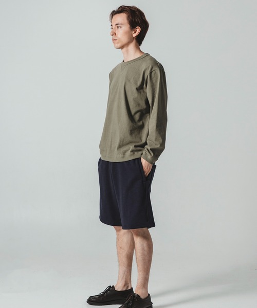 Jackman（ジャックマン）の「GG Sweat Shorts（スウェットパンツ・メンズ・ネイビー/チャコール・SMALL/MEDIUM/LARGE）」の7枚目の写真