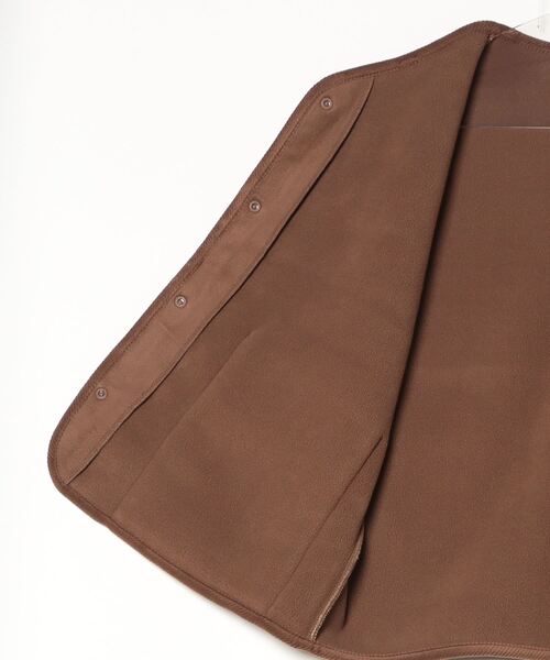 Champion（チャンピオン）の「【Champion/チャンピオン】レディース チェックスナップベスト（ベスト・レディース・ブラウン/アイボリー/ネイビー・MEDIUM/LARGE）」の16枚目の写真