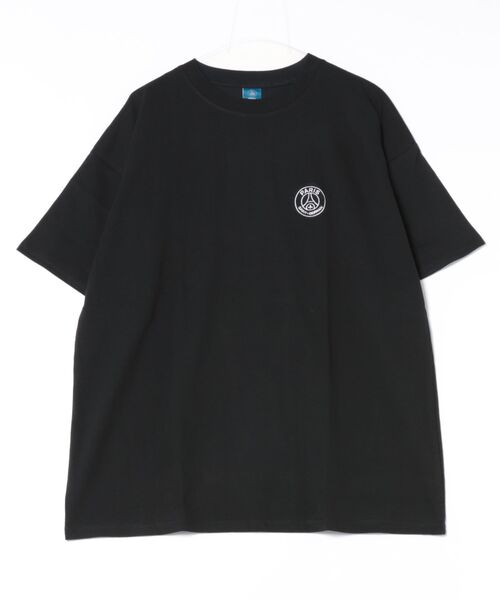 パリ・サンジェルマン ブラックTシャツ　2XL 定価¥9,020- Paris Saint-Germain 半袖Tシャツ（Tシャツ/カットソー）｜PARIS