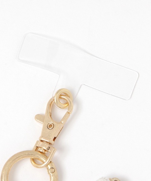 GLOBAL WORK(グローバルワーク)の「刺繍ポーチチャーム/498011(キーケース/キーアクセサリー・レディース・グレー/ホワイト/ベージュ・FREE)」の12枚目の写真