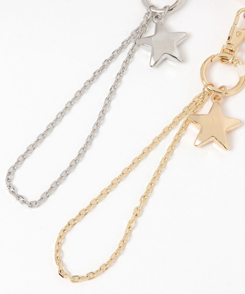 GLOBAL WORK(グローバルワーク)の「刺繍ポーチチャーム/498011(キーケース/キーアクセサリー・レディース・グレー/ホワイト/ベージュ・FREE)」の4枚目の写真