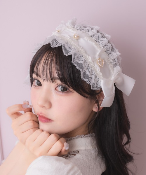 ROJITA（ロジータ）の「メニーリボンヘッドドレス（その他ヘア