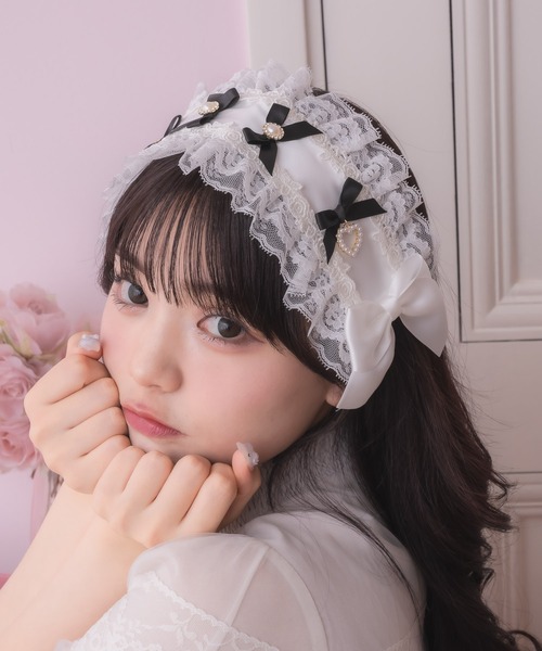 メニーリボンヘッドドレス（その他ヘアアクセサリー）｜ROJITA