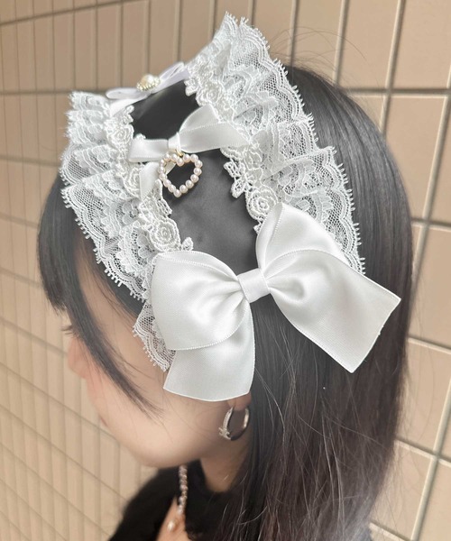 Ru.アクセサリーめろさま メニーリボンヘッドドレス（その他ヘアアクセサリー）｜ROJITA