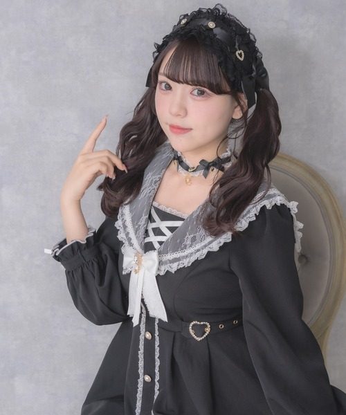 ROJITA(ロジータ)の「メニーリボンヘッドドレス(その他ヘアアクセサリー・レディース・ホワイト/ピンク/ブラック/マルチ/ブラック系その他・FREE)」の15枚目の写真