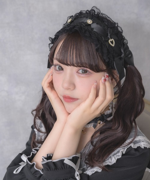 ROJITA(ロジータ)の「メニーリボンヘッドドレス(その他ヘアアクセサリー・レディース・ホワイト/ピンク/ブラック/マルチ/ブラック系その他・FREE)」の13枚目の写真