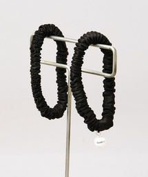 Ranerrh（ラネリ）の「オリジナルパールシルクヘアゴム 2個セット【喪服・礼服】【結婚式・入卒式】【セレモニー】【デイリーにも】【オリジナルパール付】（ヘアゴム）」