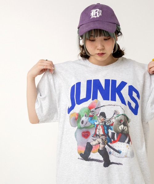 M2502 JUNKヌイグルミT（Tシャツ/カットソー）｜RNA