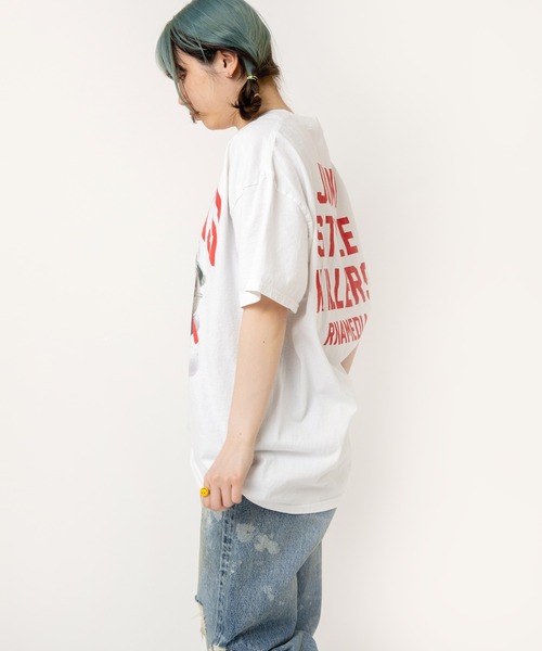 RNA（アールエヌエー）の「M2502 ＪＵＮＫヌイグルミＴ（Tシャツ/カットソー・レディース・アッシュグレー/ホワイト/グリーン/ネイビー・MEDIUM）」の5枚目の写真