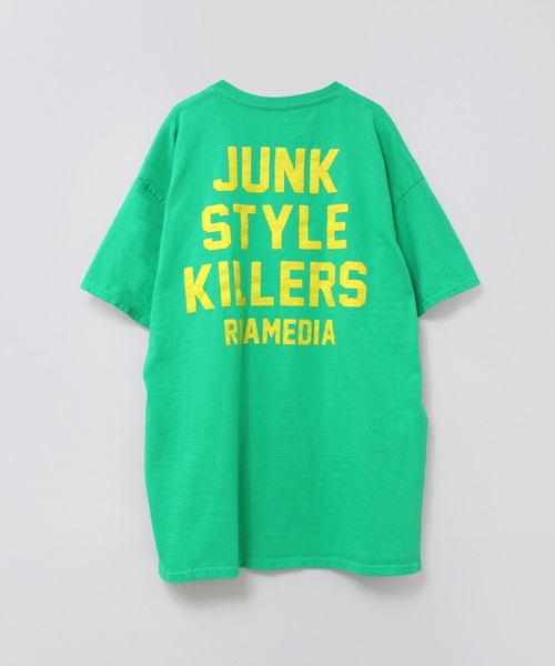 RNA（アールエヌエー）の「M2502 ＪＵＮＫヌイグルミＴ（Tシャツ/カットソー・レディース・アッシュグレー/ホワイト/グリーン/ネイビー・MEDIUM）」の14枚目の写真