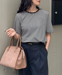 ハイツイストコットンTシャツ