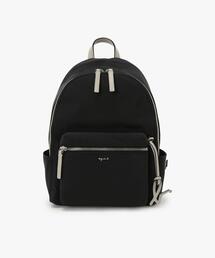 【極美品】アニエスベー☆現行　ナイロン　リュック　チャーム付　ブラック agnes b.｜アニエスベーのバックパック/リュック通販 - ZOZOTOWN