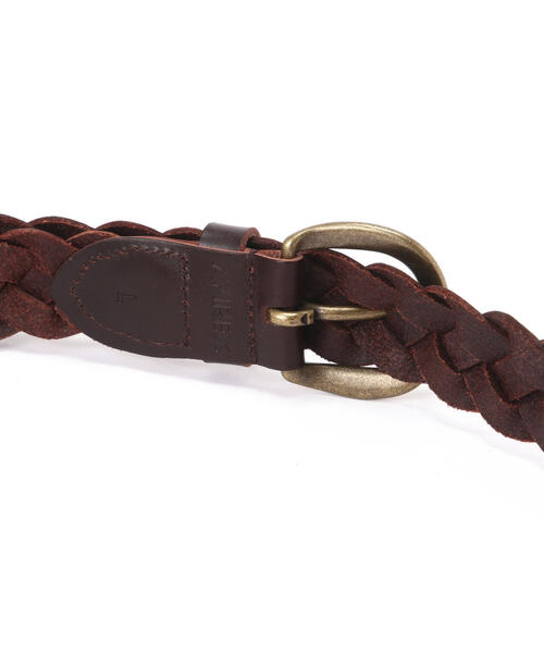 AVIREX（アヴィレックス）の「LEATHER MESH BELT / レザー メッシュ ベルト / AVIREX / アヴィレックス（ベルト・メンズ・ブラック/ブラウン・L/M）」の6枚目の写真