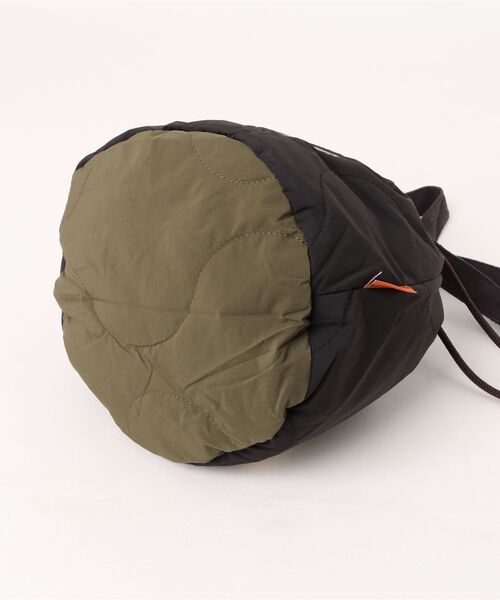 KRIFF MAYER(クリフメイヤー)の「スーベニア刺繍巾着BAG(ショルダーバッグ・メンズ・グレー/キャメル/パープル/ピンクベージュ/ブラック/オリーブ・FREE)」の14枚目の写真