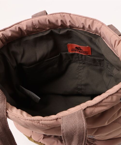 KRIFF MAYER(クリフメイヤー)の「スーベニア刺繍巾着BAG(ショルダーバッグ・メンズ・グレー/キャメル/パープル/ピンクベージュ/ブラック/オリーブ・FREE)」の16枚目の写真