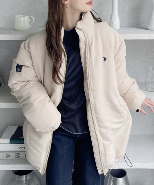 【新品・未使用】U.S. POLO ASSN. ダウンジャケット　男女兼用 U.S. POLO ASSN. ダウンジャケット ダウン ∴WEGO/「WEB限定/S