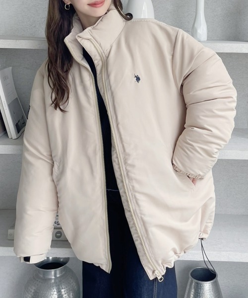 U.S. POLO ASSN. ホワイトダウンジャケット M U.S. POLO ASSN. ダウンジャケット ダウン 「U.S. ASSN
