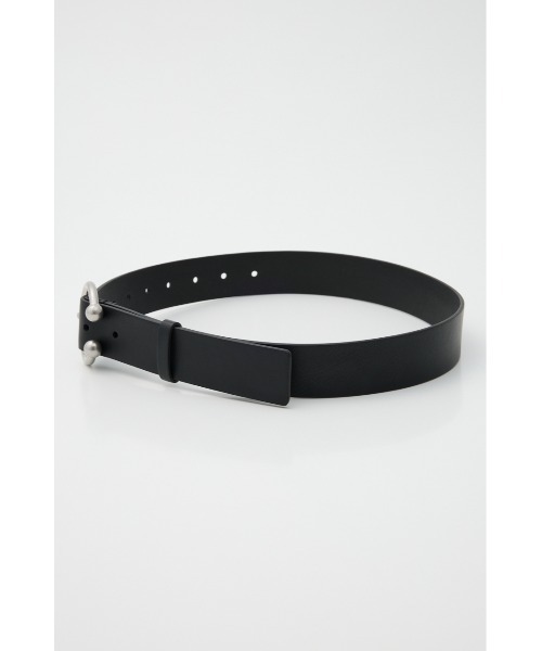 SLY（スライ）の「PIERCE MOTIF BELT ピアス モチーフ ベルト（ベルト・レディース・ブラック・FREE）」の2枚目の写真