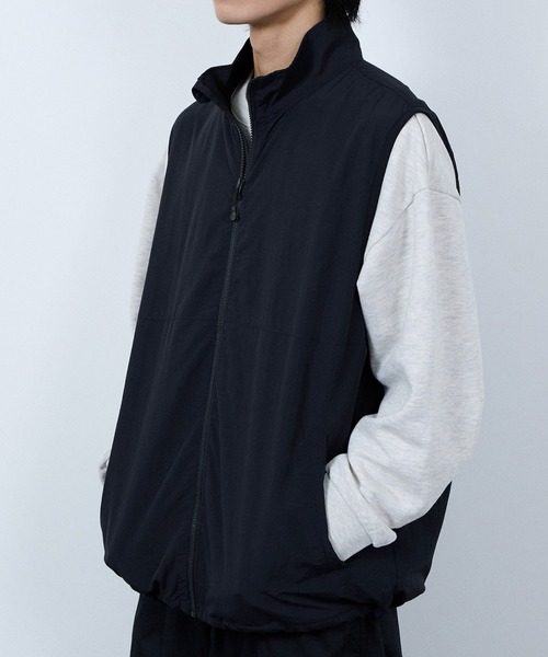 NAVY(ネイビー)の「NAVY アクティブベスト(ベスト・メンズ・ネイビー/ライトグレー/ブラック・M/S/XL/L)」の3枚目の写真