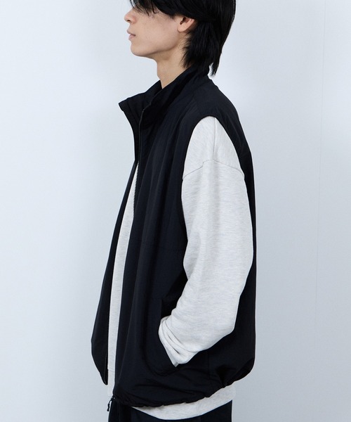NAVY(ネイビー)の「NAVY アクティブベスト(ベスト・メンズ・ネイビー/ライトグレー/ブラック・M/S/XL/L)」の18枚目の写真