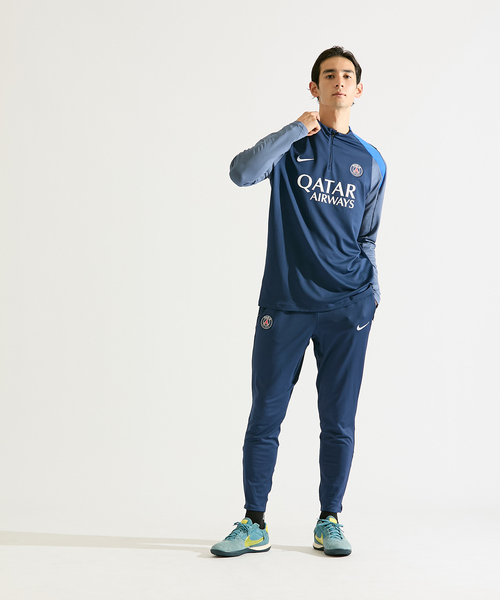 PARIS SAINT-GERMAIN（パリサンジェルマン）の「【NIKE / ナイキ】 PSG M NK DF STRK DRILL TOP HJ7782（Tシャツ/カットソー・メンズ・ネイビー・SMALL/MEDIUM/LARGE/XX-LARGE/X-LARGE）」の4枚目の写真
