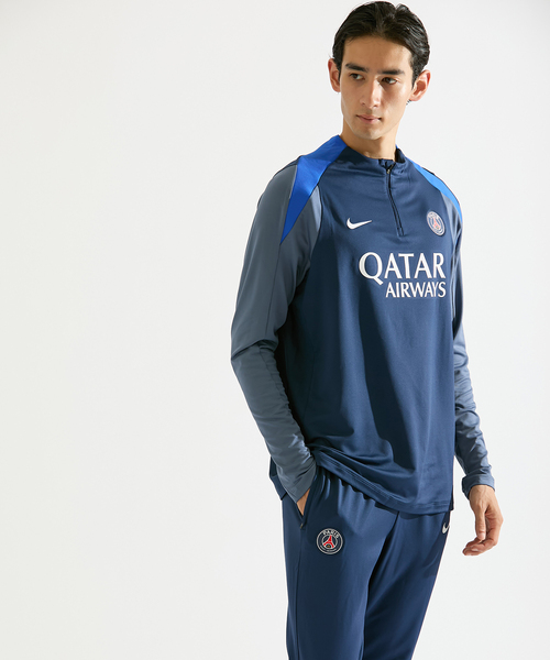 PARIS SAINT-GERMAIN（パリサンジェルマン）の「【NIKE / ナイキ】 PSG M NK DF STRK DRILL TOP HJ7782（Tシャツ/カットソー・メンズ・ネイビー・SMALL/MEDIUM/LARGE/XX-LARGE/X-LARGE）」の8枚目の写真