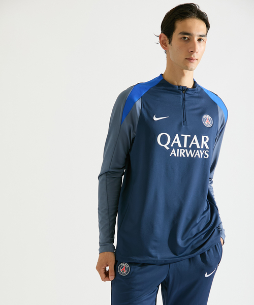 PARIS SAINT-GERMAIN（パリサンジェルマン）の「【NIKE / ナイキ】 PSG M NK DF STRK DRILL TOP HJ7782（Tシャツ/カットソー・メンズ・ネイビー・SMALL/MEDIUM/LARGE/XX-LARGE/X-LARGE）」の9枚目の写真