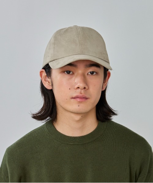 OVERRIDE(オーバーライド)の「OVERRIDE PE SUEDE 6P CAP / オーバーライド(キャップ・メンズ・ブラック/ブラウン/グリーン/ベージュ・57~59cm)」の1枚目の写真