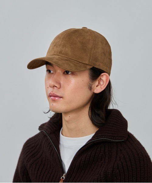 OVERRIDE(オーバーライド)の「OVERRIDE PE SUEDE 6P CAP / オーバーライド(キャップ・メンズ・ブラック/ブラウン/グリーン/ベージュ・57~59cm)」の3枚目の写真