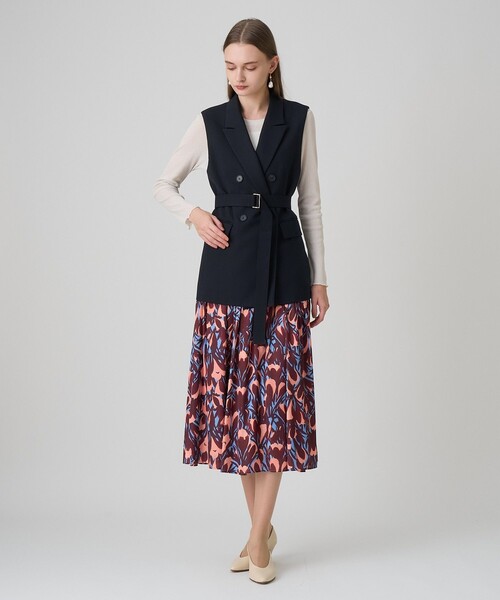 ANAYI（アナイ）の「ラメドライテレコクルー プルオーバー（Tシャツ/カットソー・レディース・ブラック/アイボリー/モカ/チャコールグレー・38/36）」の12枚目の写真