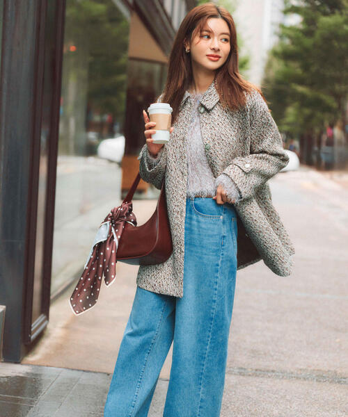 PROPORTION BODY DRESSING(プロポーションボディドレッシング)の「バギーDENIM / 1215230807(デニムパンツ・レディース・ブルー/ブルー系その他・MEDIUM/P/S/SMALL)」の10枚目の写真