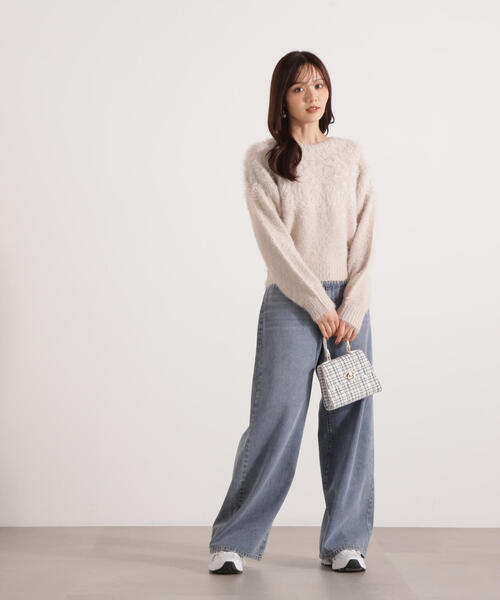 PROPORTION BODY DRESSING(プロポーションボディドレッシング)の「バギーDENIM / 1215230807(デニムパンツ・レディース・ブルー/ブルー系その他・MEDIUM/P/S/SMALL)」の18枚目の写真